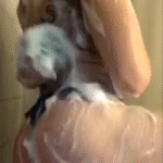 Sexy college hunk shower livestream