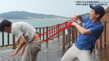 asian wedgie prank