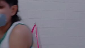 Private: twink nerd cheerleadder hanging wedgie by his pink sissy thong